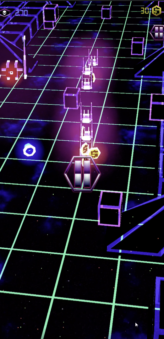 Neon Space Mission Unity Sourcecode screenshot 5