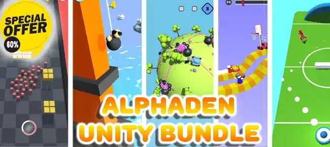 New AlphaDen’s Ultimate Unity Game Bundle – 5 Premium Projects SellUnitySourceCode.com screenshot 3