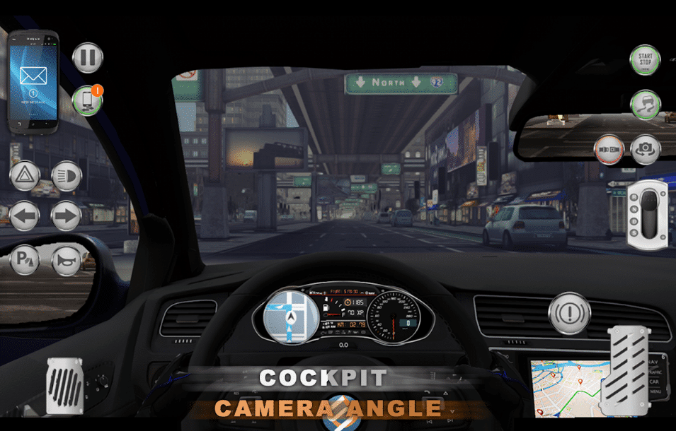 New Amazing Taxi Simulator V2 2019 – Real City Cab Driving Game – SellUnitySourceCode.com Demo  screenshot 2