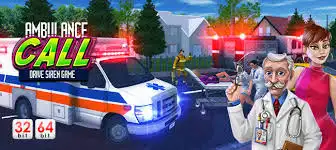 New Ambulance Call Drive – Emergency Siren Rescue Game – SellUnitySourceCode.com screenshot 4