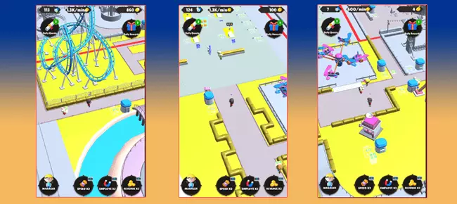 New Amusement GO – Theme Park Simulator Unity Game – 2025 Complete Unity Projects – SellUnitySourceCode.com screenshot 3