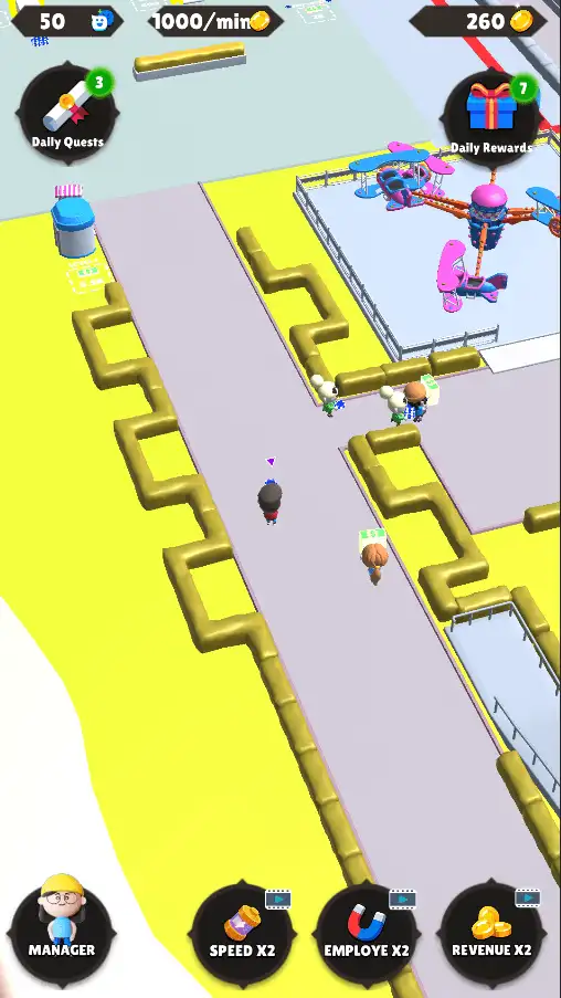 New Amusement GO – Theme Park Simulator Unity Game – 2025 Complete Unity Projects – SellUnitySourceCode.com screenshot 5