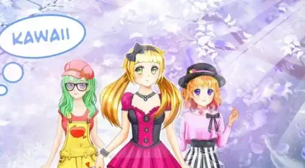 New Anime Kawaii Dress Up – Cute Fashion Girl Game – SellUnitySourceCode.com