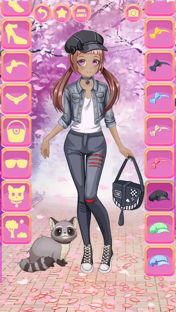 New Anime Kawaii Dress Up – Cute Fashion Girl Game – SellUnitySourceCode.com screenshot 2