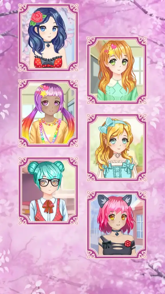 New Anime Kawaii Dress Up – Cute Fashion Girl Game – SellUnitySourceCode.com screenshot 5