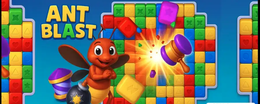 New Ant Bomb – Match Blast Puzzle Unity Source Code – SellUnitySourceCode.com screenshot 2