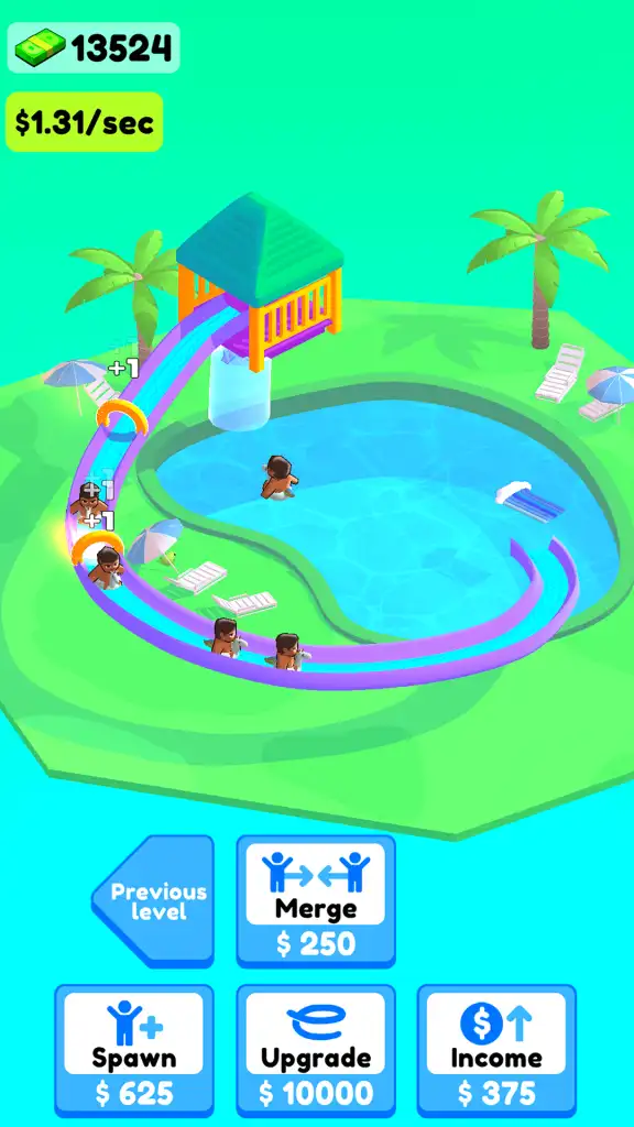  New Aquapark Slide 3D – Waterpark Racing Unity Template – SellUnitySourceCode.com screenshot 4