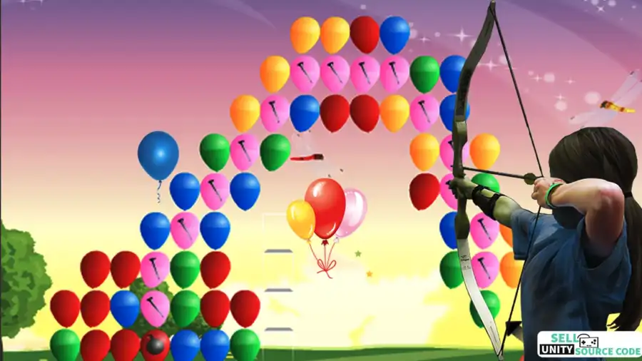  NEW Archery Master Balloons Shooter 3D – Arrow King Unity Game – SellUnitySourceCode.com