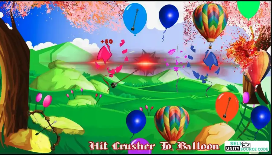  NEW Archery Master Balloons Shooter 3D – Arrow King Unity Game – SellUnitySourceCode.com screenshot 3