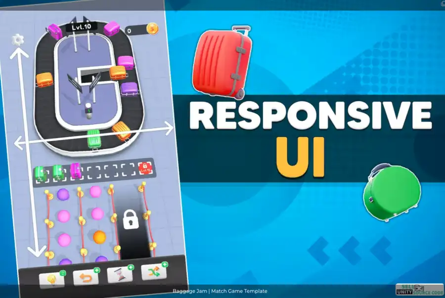  New Baggage Jam | Match Game Template – Complete Unity Projects - SellUnitySourceCode.com screenshot 2