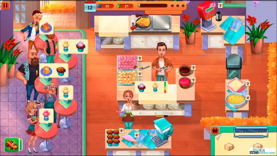  New Baking Bustle: Cooking Game – 2025 Complete Unity Projects - SellUnitySourceCode.com