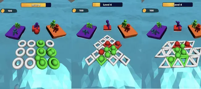 New Ball Thrower – Hyper Casual Game - SellUnitySourceCode.com Demo screenshot 5