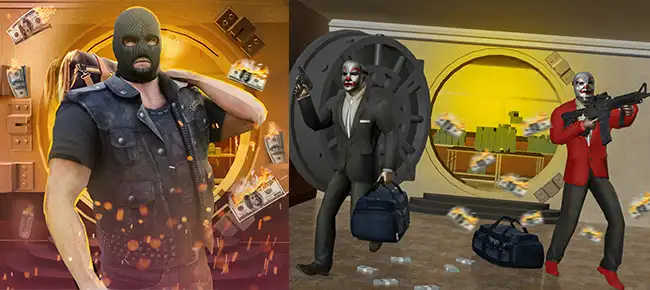 New Bank Robbery Hatch City Police Gangster Crime - SellUnitySourceCode.com