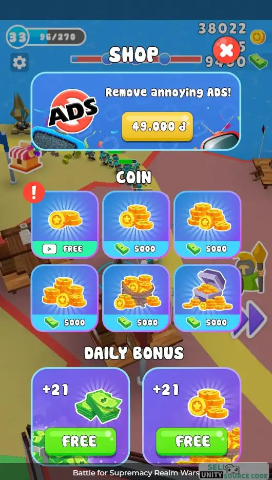 New Battle for Supremacy: Realm Wars - SellUnitySourceCode.com screenshot 5