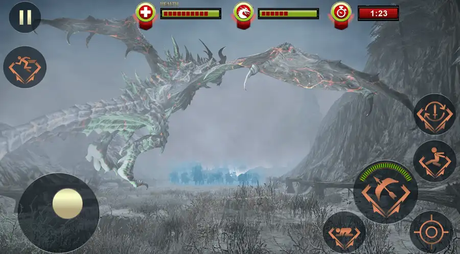 New Battle of Mighty Dragons: Archery Games - SellUnitySourceCode.com screenshot 5