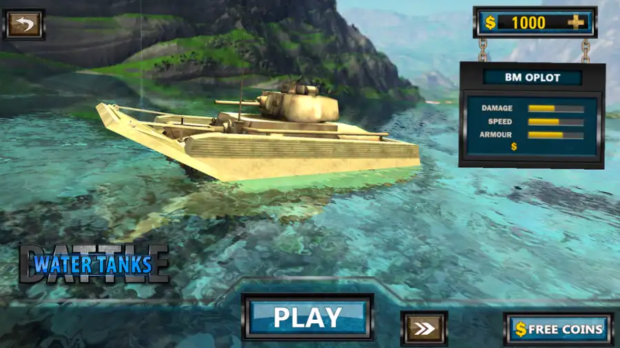 New Battle Water Tank 3D – Tank Combat Game - SellUnitySourceCode.com