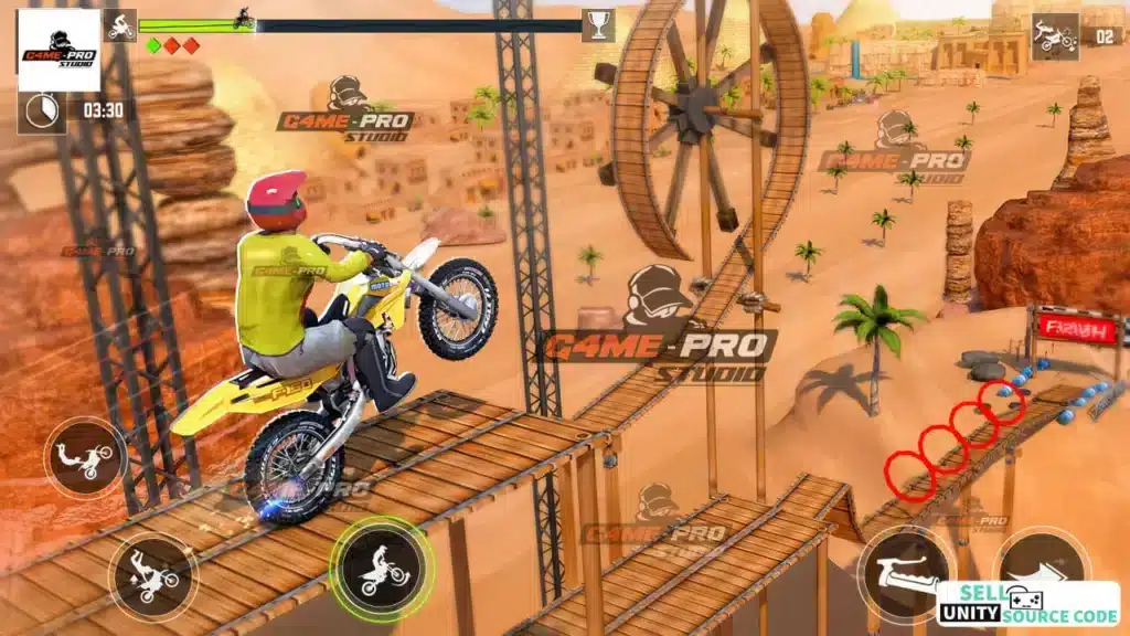 New Bike Stunt GAMEPRO STUDIO Best 2024 Unity Source Code SellUnitySourceCode.com screenshot 5