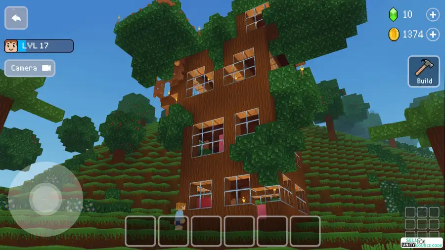 New Block Craft 3D – Building Simulator Game SellUnitySourceCode.com