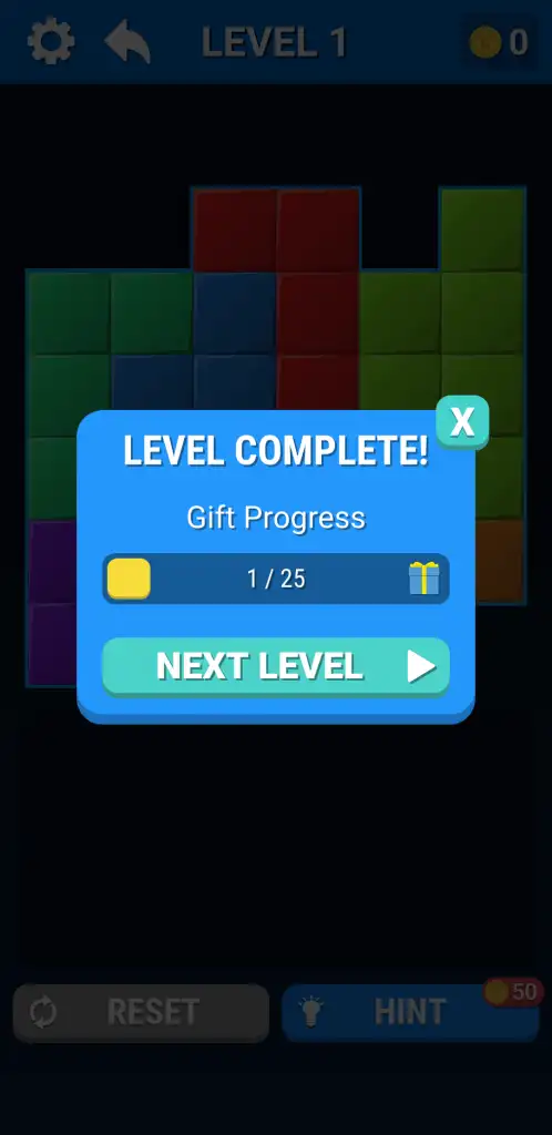 New. Block Escape – Sliding Puzzle Logic Game SellUnitySourceCode.com screenshot 3