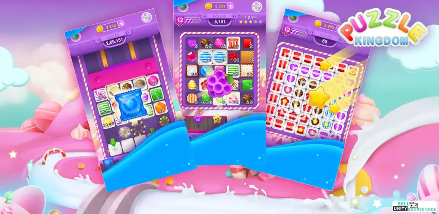 New Block Puzzle Kingdom Master: Fit & Build Logic Game SellUnitySourceCode.com screenshot 4