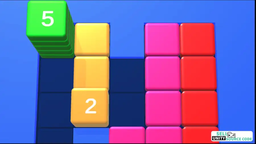 New Block Stack 3D – Hyper Casual Tower Building Game SellUnitySourceCode.com screenshot 3