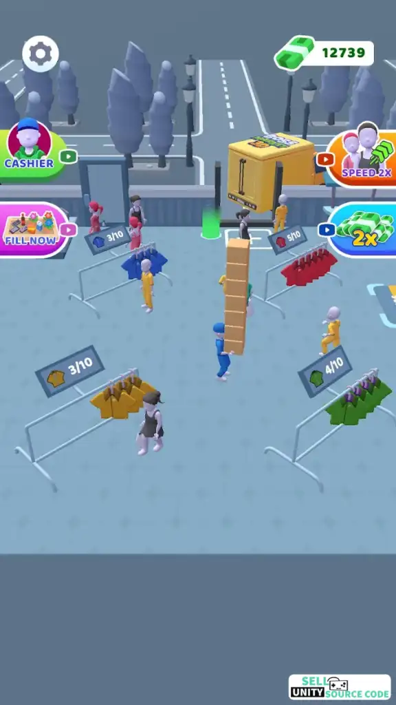 New Boss Market 3D – Supermarket Management Simulator SellUnitySourceCode.com screenshot 3