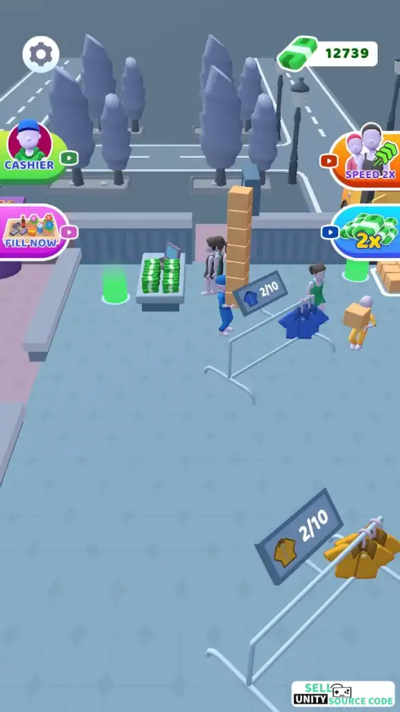 New Boss Market 3D – Supermarket Management Simulator SellUnitySourceCode.com screenshot 4