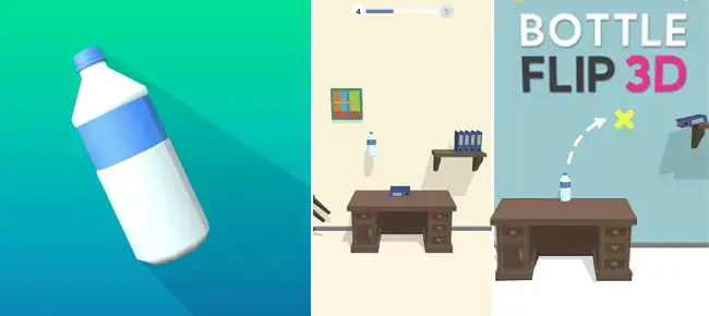 New Bottle Flip 3D – Hyper Casual Flip Challenge SellUnitySourceCode.com