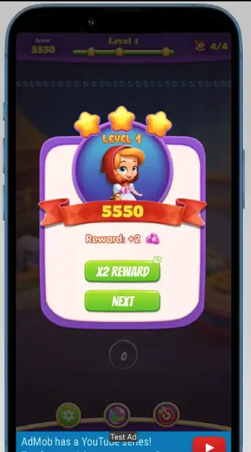 New Bubble Shooter Adventure: Color Pop Game – 2025 Complete Unity Projects - SellUnitySourceCode.com screenshot 4