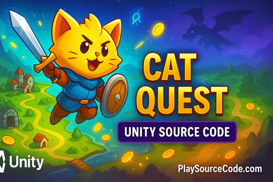 New Cat Quest – Action RPG (Unity Source Code)