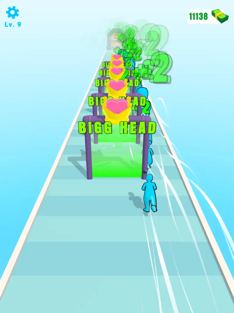 New Fast Head 3D Runner – Hypercasual Fun Race Game SellUnitySourceCode.com screenshot 5