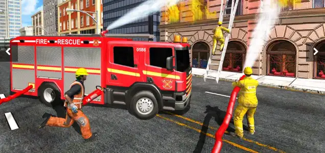New Fire Truck  – American Fire Fighter Truck : City Emergency Rescu – SellUnitySourceCode.com
