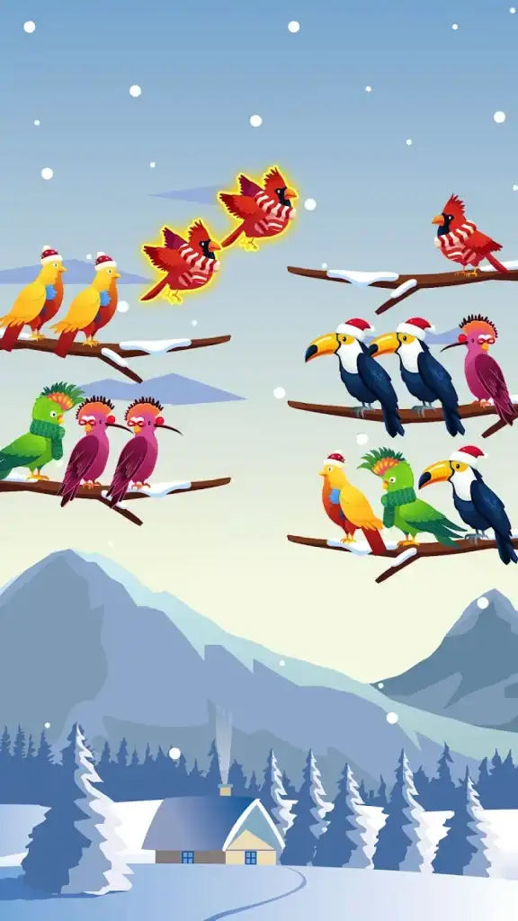 New Sort the Birds: Color Logic Puzzle – 2025 Complete Unity Projects - SellUnitySourceCode.com screenshot 4