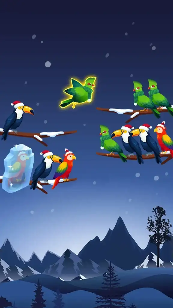 New Sort the Birds: Color Logic Puzzle – 2025 Complete Unity Projects - SellUnitySourceCode.com screenshot 5