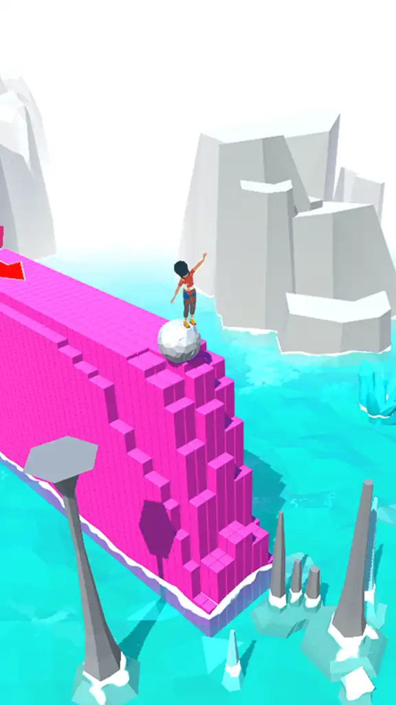  New Ultimate Ball Runner Puzzle – Trending Hyper Casual Game SellUnitySourceCode.com screenshot 5