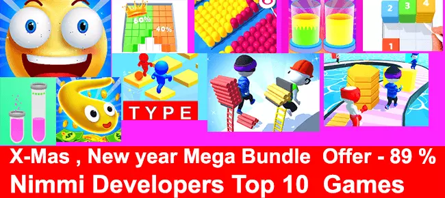 Nimmi Developers Xmas Mega Unity Bundle: Top 10 Ga