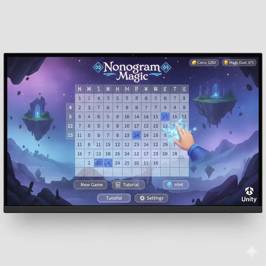 Nonogram Magic SellUnitySourceCode