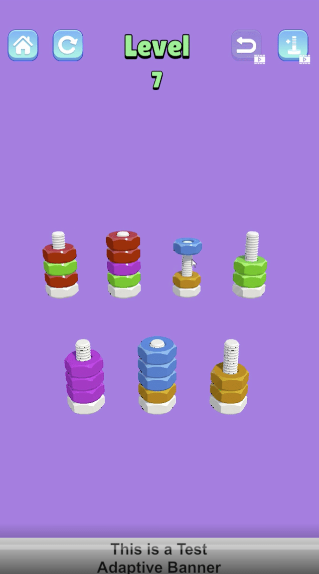 Nuts & Bolts: Sort Challenge Unity Source Code screenshot 3