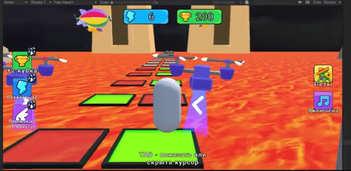 Obby Lava – Unity Obstacle Course Template screenshot 3