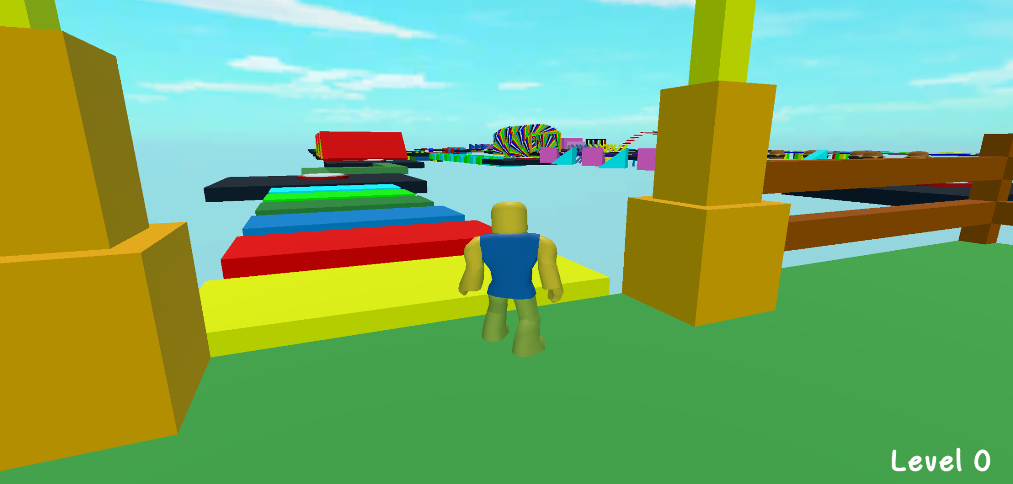 Obby Parkour: Easy Level Unity Project screenshot 2