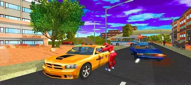 Offroad Taxi Driving : City Taxi Sim SellUnitySourceCode