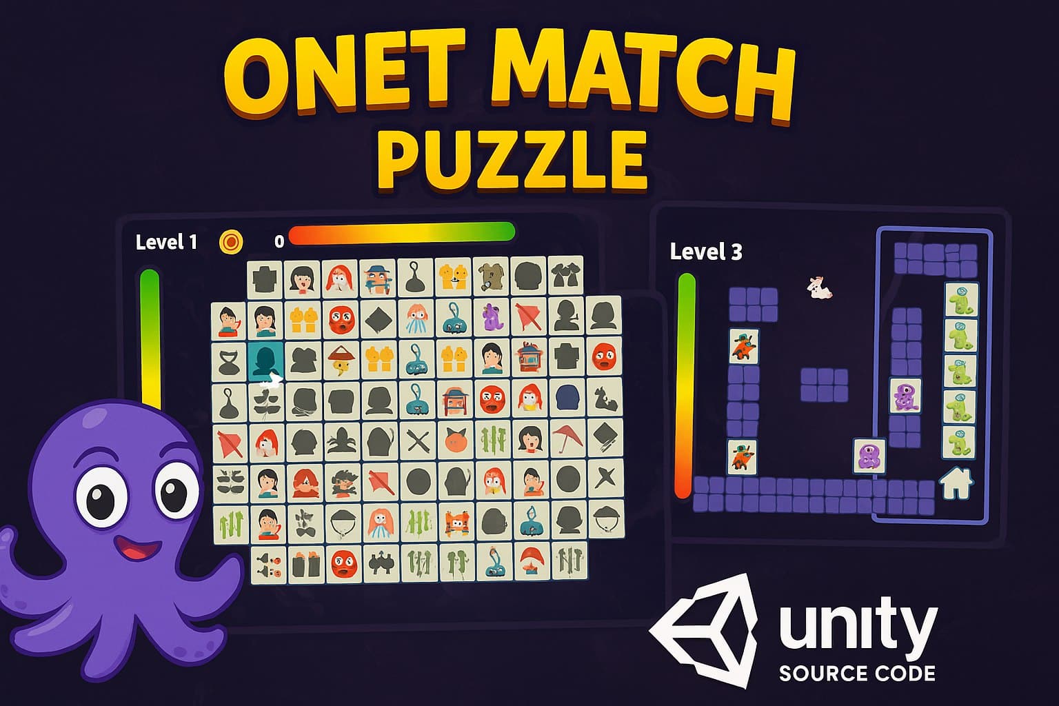 Onet 3D-Match Animal Unity Source code