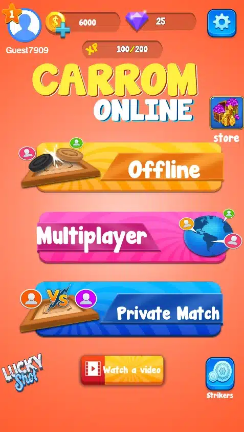 Online Multiplayer  Carrom Unity complete Project screenshot 5