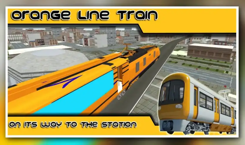 Orange Line Train SellUnitySourceCode