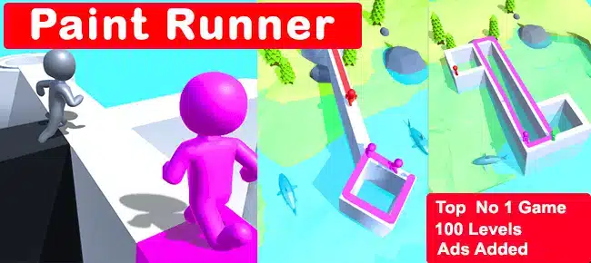 Paint Runner – Trending Hyper Casual Game SellUnitySourceCode