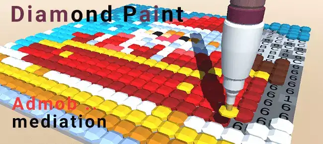 Paint with Diamond SellUnitySourceCode screenshot 2