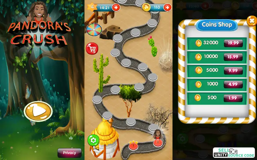 Pandora's Crush SellUnitySourceCode screenshot 3