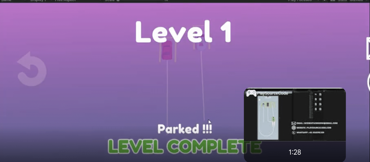 Parking Sort – Hyper Casual Game | Unity Source Code screenshot 2