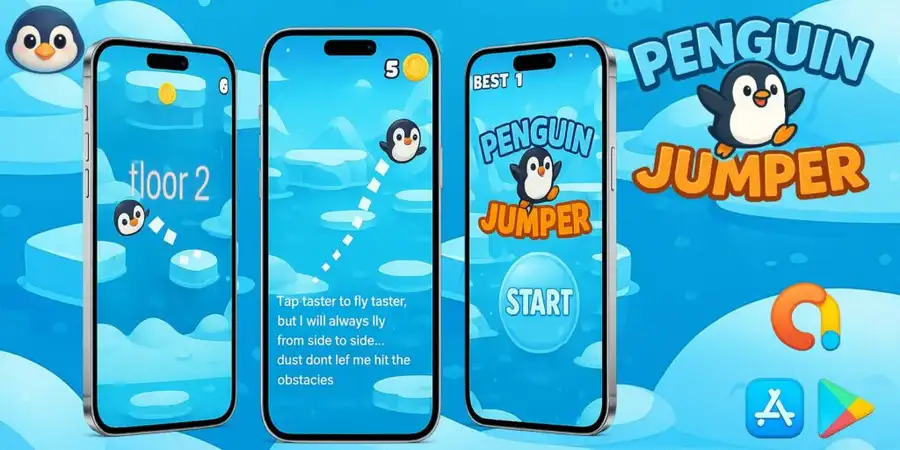 Penguin Jumper: Endless Adventure Unity Project 2025