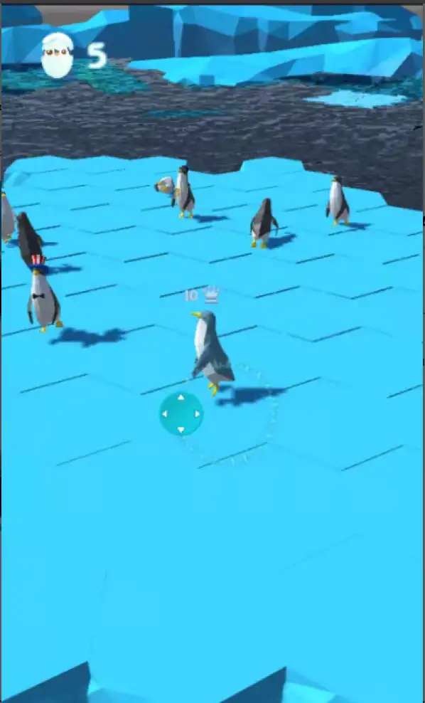 Penguins Battle Royale – Arctic Arena Brawl SellUnitySourceCode screenshot 4